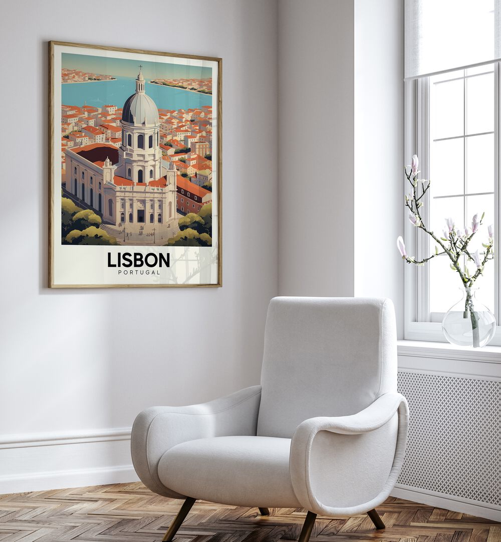 LISBON - PORTUGAL , TRAVEL POSTERS