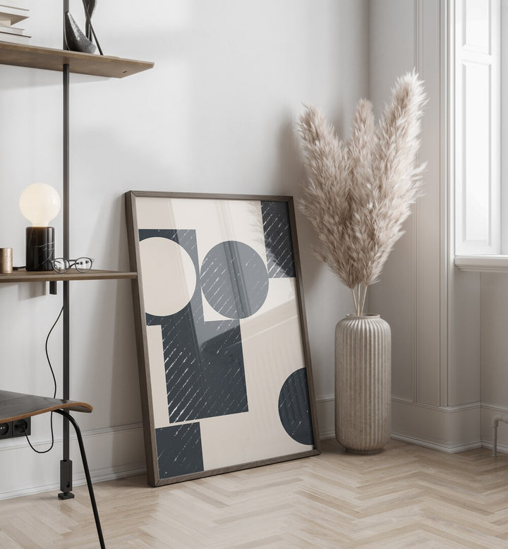 Stylish GEOMETRIC `MODERN II, GEOMETRIC ART PRINTS from The Miuus Studio enhance your contemporary space beautifully.