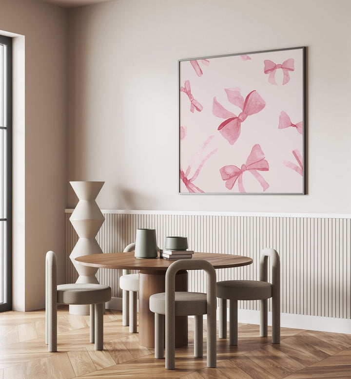 WATERCOLOUR BOWS VIII, KIDS ROOM PAINTINGS add a playful touch to any child's room, enhancing creativity and style.