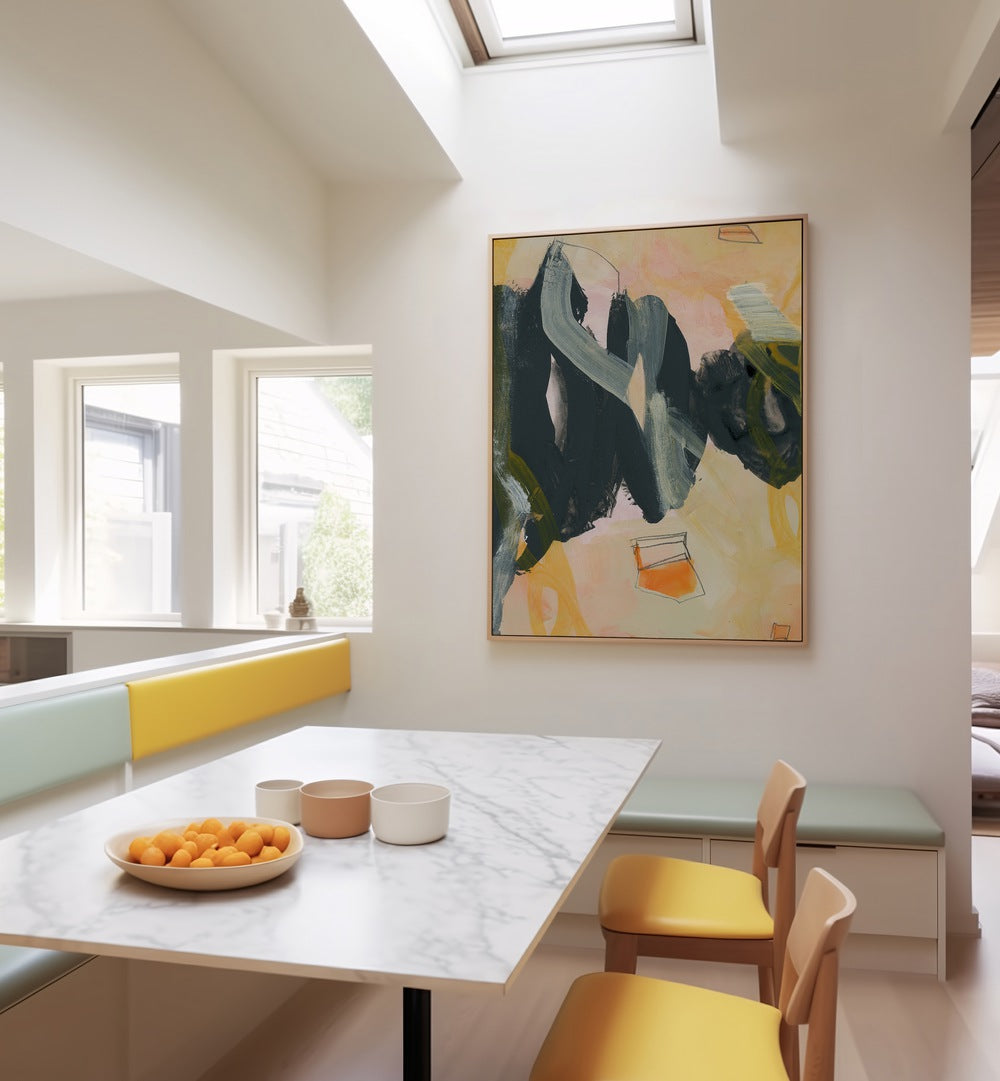 Bright and inspiring, the ABSTRACT PAINTING IV enhances your space with vibrant colors and creativity. Perfect for art lovers.