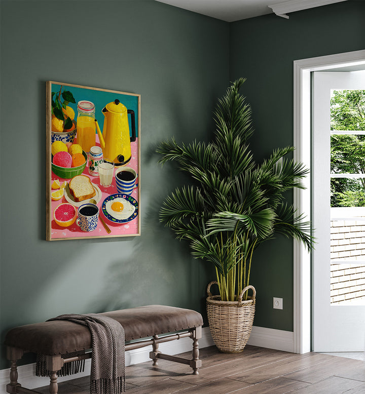 BREAKFAST TIME , KITCHEN POSTERS