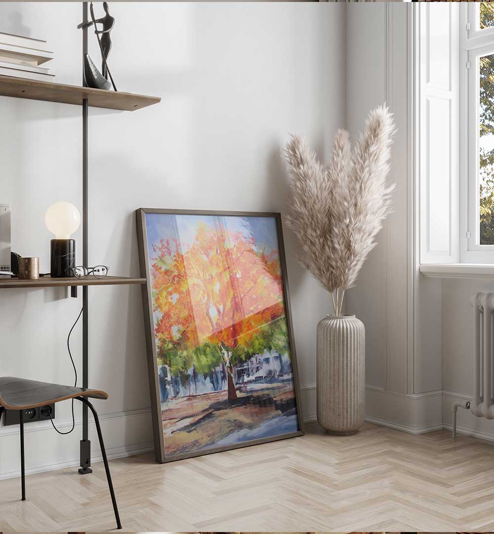 FALL FOLIAGE , LANDSCAPE PAINTINGS