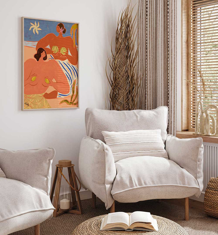 LEMON AND MELO , PORTRAITS & FIGURATIVE ILLUSTRATIONS