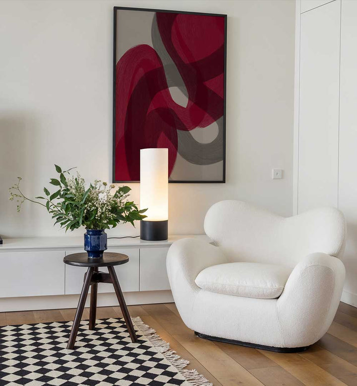 COLOUR PALETTE BURGUNDY XV , ABSTRACT PAINTINGS