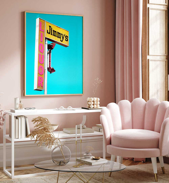 JIMMY'S LIQUOR SIGN , PHOTOGRAPHY PRINTS
