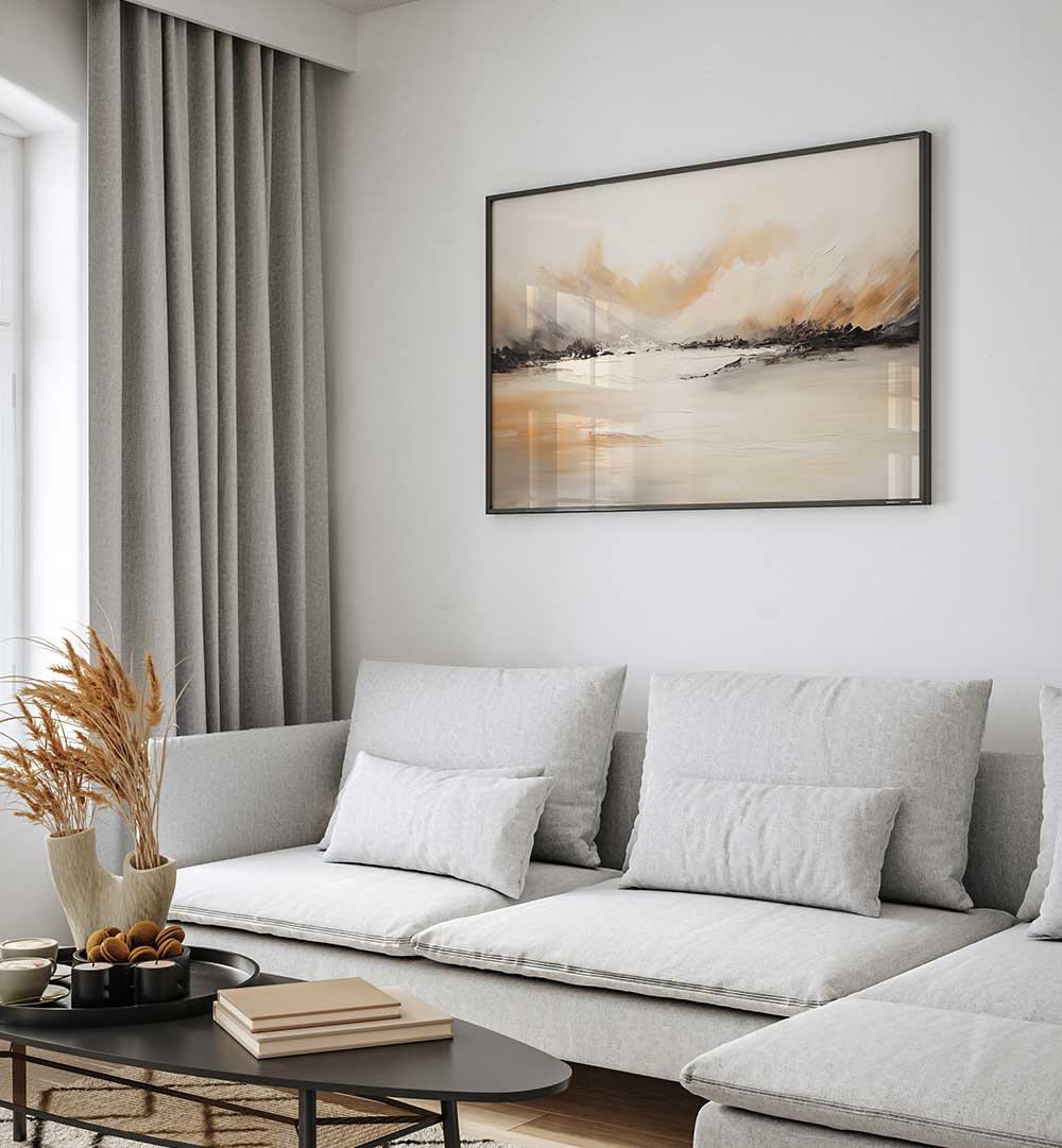 MISTY HORIZONS , LANDSCAPE PAINTINGS