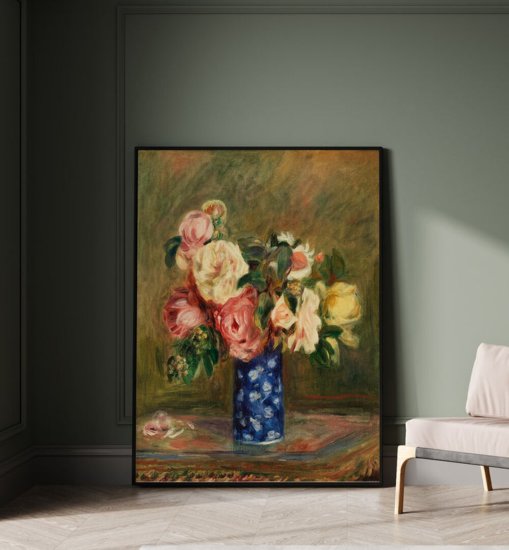 BOUQUET OF ROSES (1882) , VINTAGE PAINTINGS