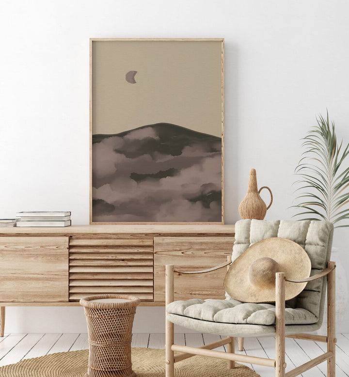 Elegant NIGHT, LANDSCAPE PAINTINGS create a serene atmosphere, perfect for enhancing your evening decor.