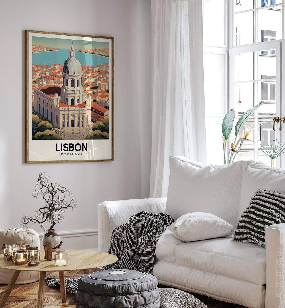 LISBON - PORTUGAL , TRAVEL POSTERS