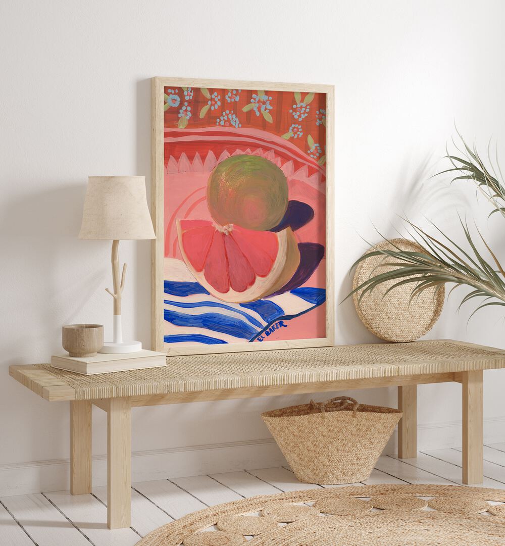 GRAPE FRUIT STILL LIFE , KITCHEN POSTERS