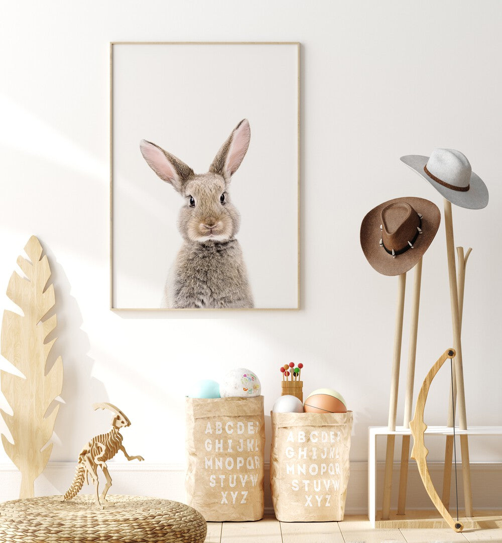 Charming BABY RABBIT, KIDS ROOM PAINTINGS add a delightful touch to your child's space, enhancing comfort and joy.