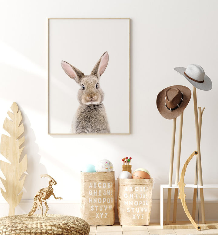 Charming BABY RABBIT, KIDS ROOM PAINTINGS add a delightful touch to your child's space, enhancing comfort and joy.