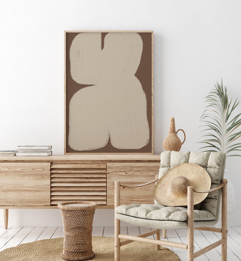 Stylish SHAPE GEOMETRIC ART, ABSTRACT PAINTINGS brighten modern spaces, showcasing unique blends of shapes and colors.