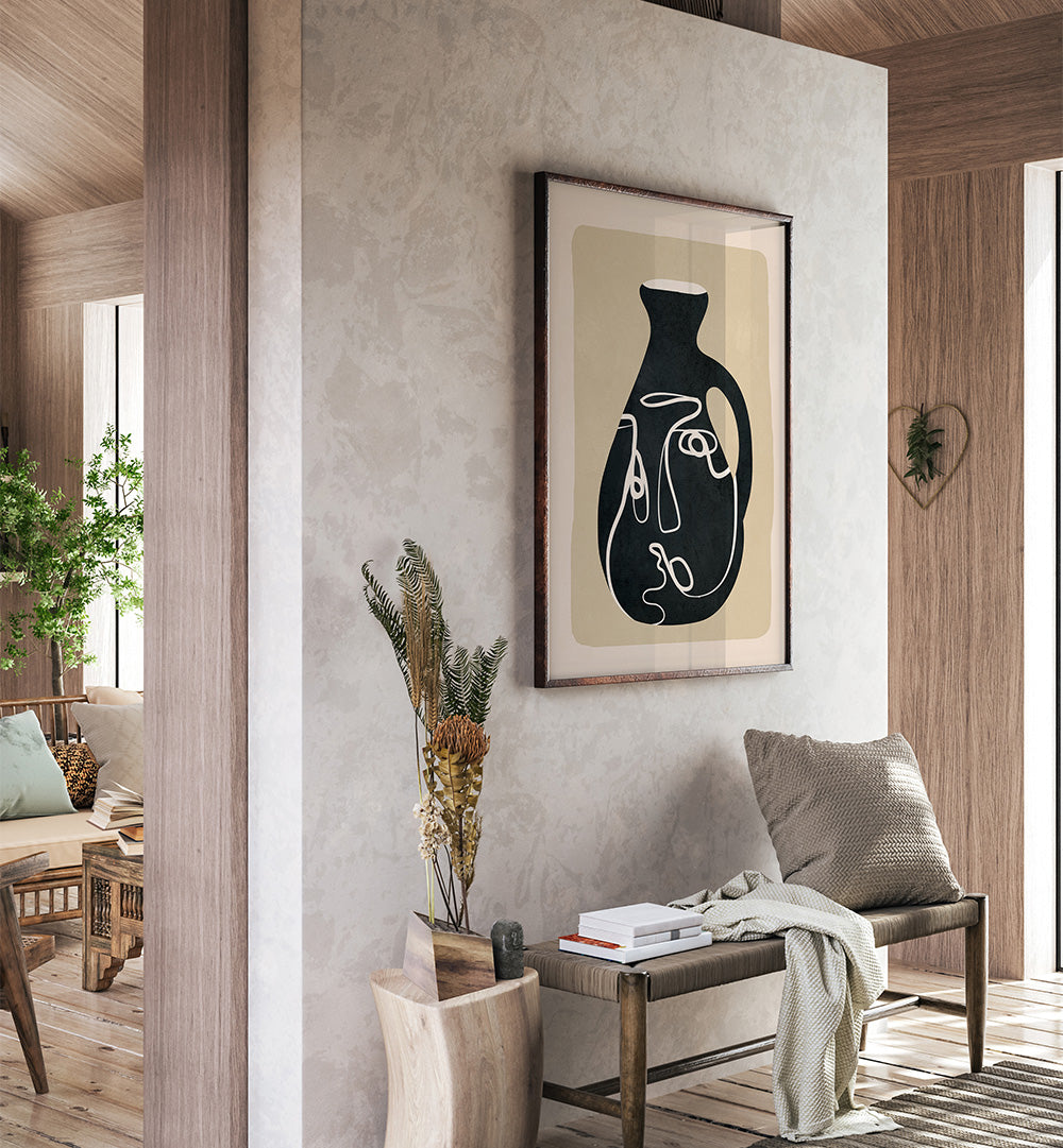 ABSTRACT ART VASE