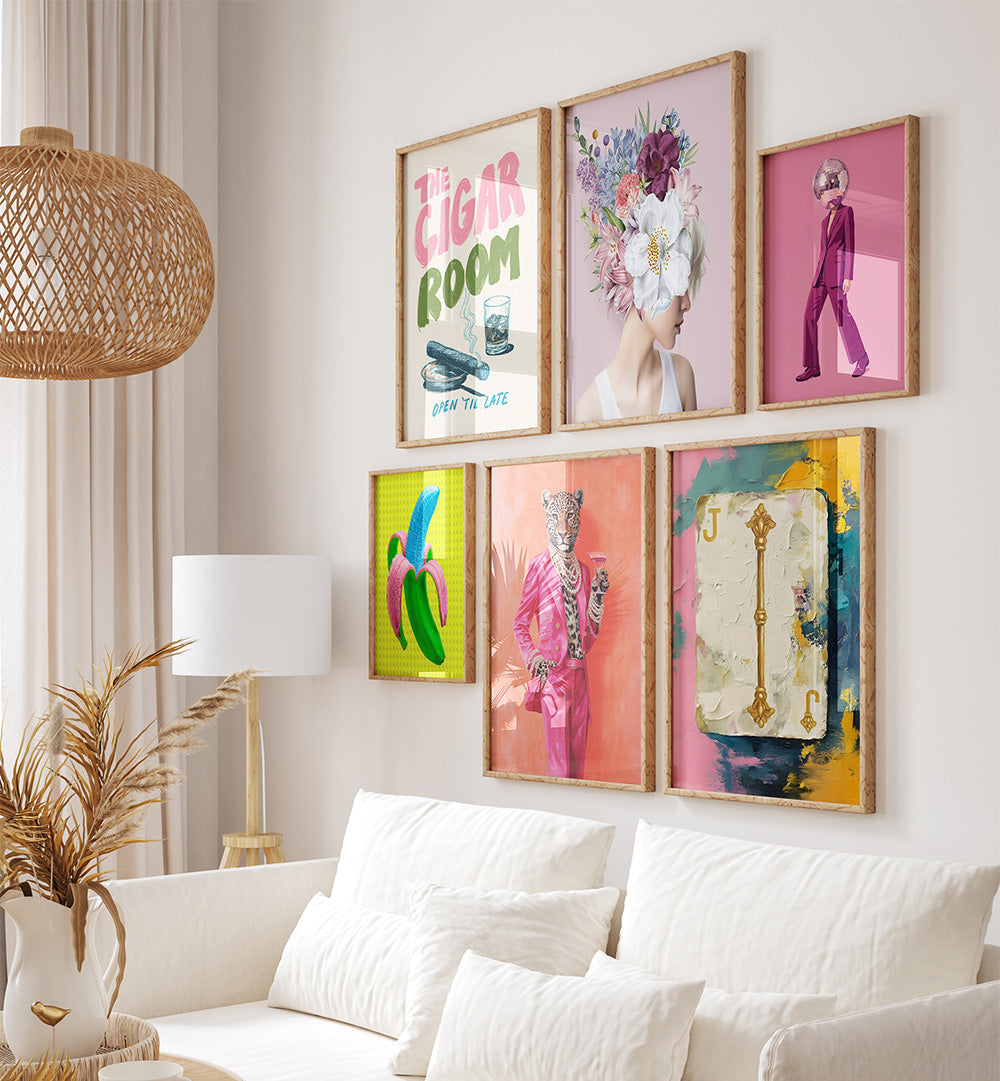 POP PARADE  GALLERY WALL , GALLERY WALLS & SETS