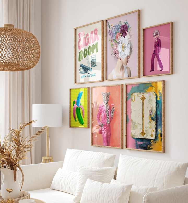 POP PARADE  GALLERY WALL , GALLERY WALLS & SETS