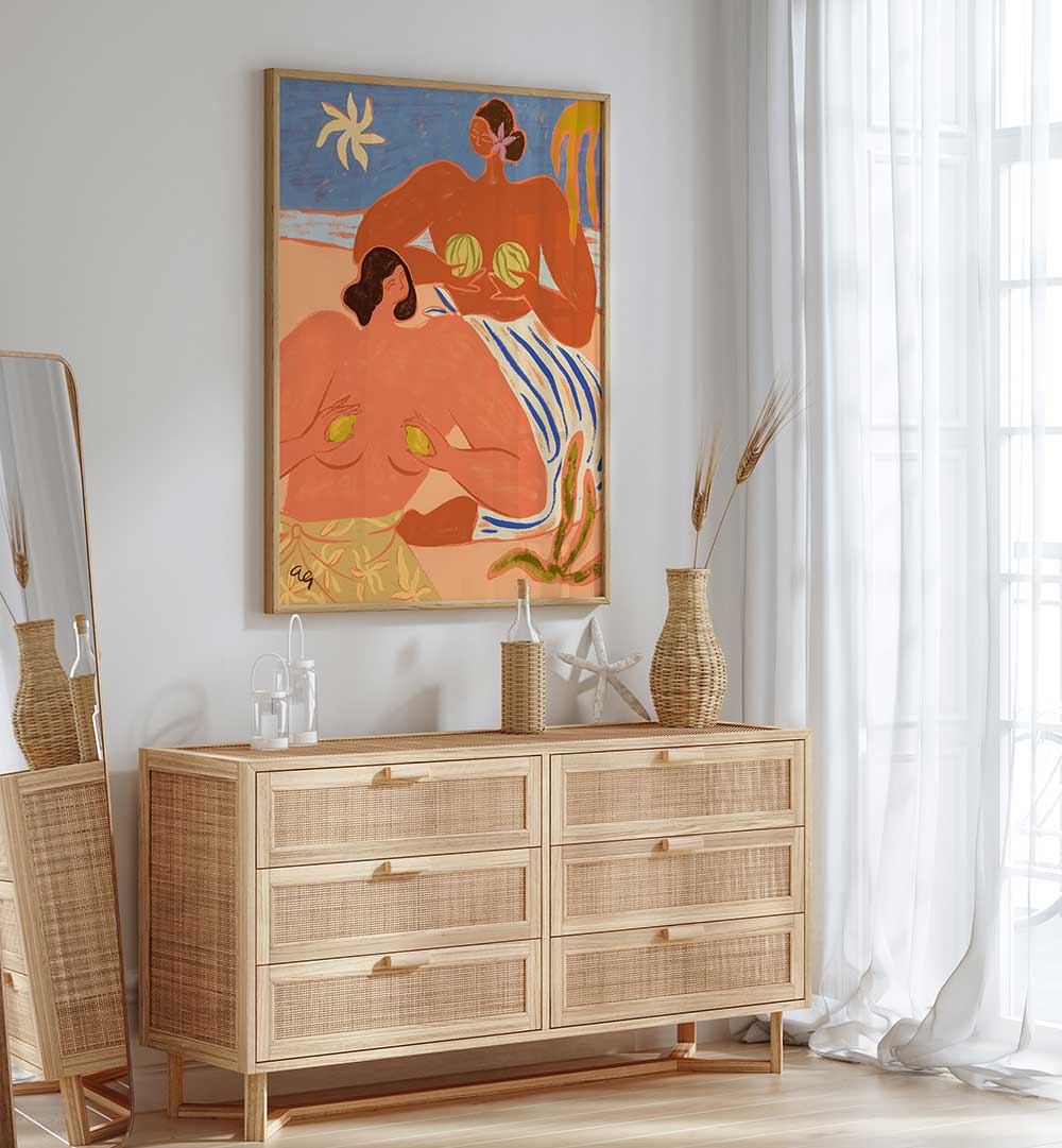 LEMON AND MELO , PORTRAITS & FIGURATIVE ILLUSTRATIONS