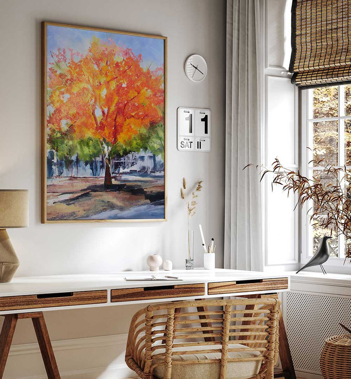 FALL FOLIAGE , LANDSCAPE PAINTINGS