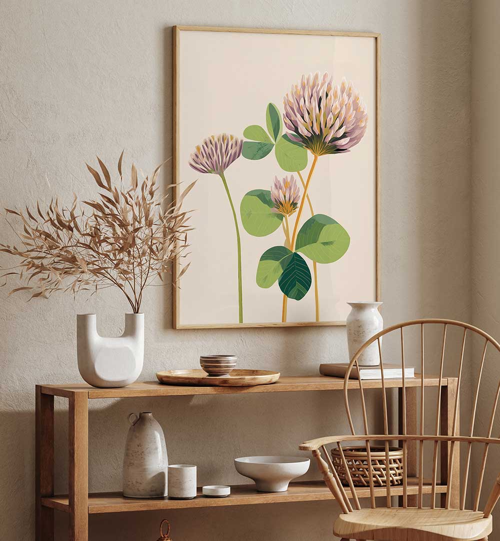 SOFT FIELD BOTANICALS , FLORAL FLOWER PAINTINGS