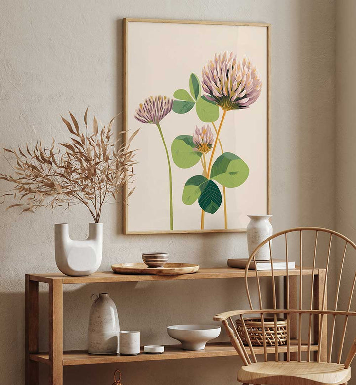 SOFT FIELD BOTANICALS , FLORAL FLOWER PAINTINGS
