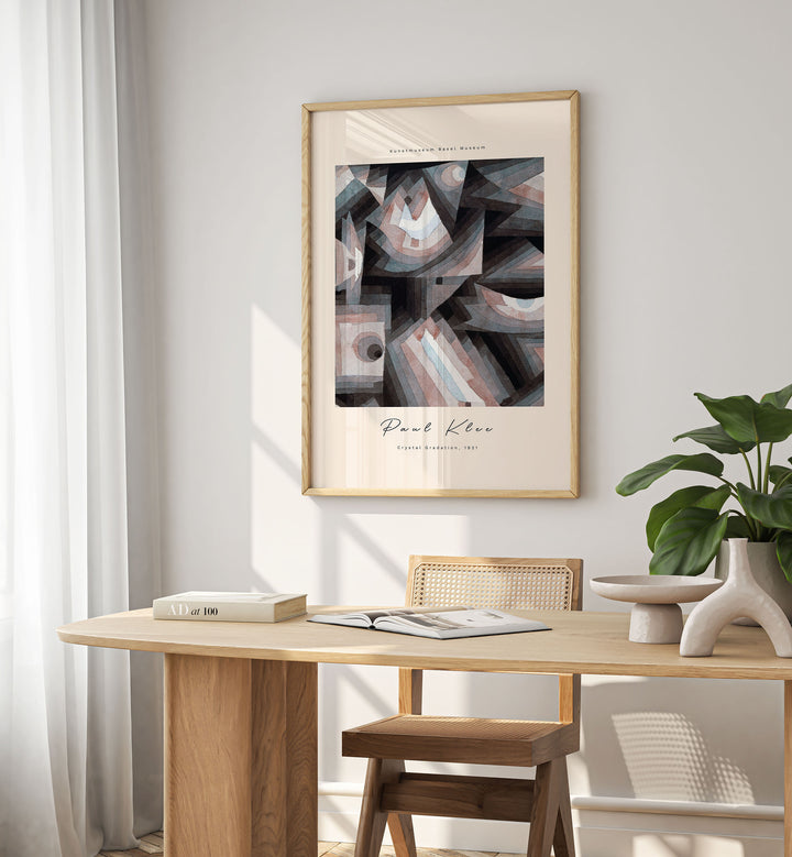 CRYSTAL GRADATION - 1921 I , VINTAGE PAINTINGS