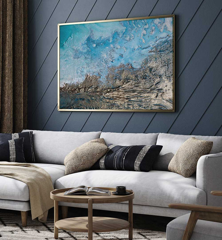 Transform your space with SEA OF REASON, ABSTRACT PAINTINGS, blending emotion and creativity beautifully.