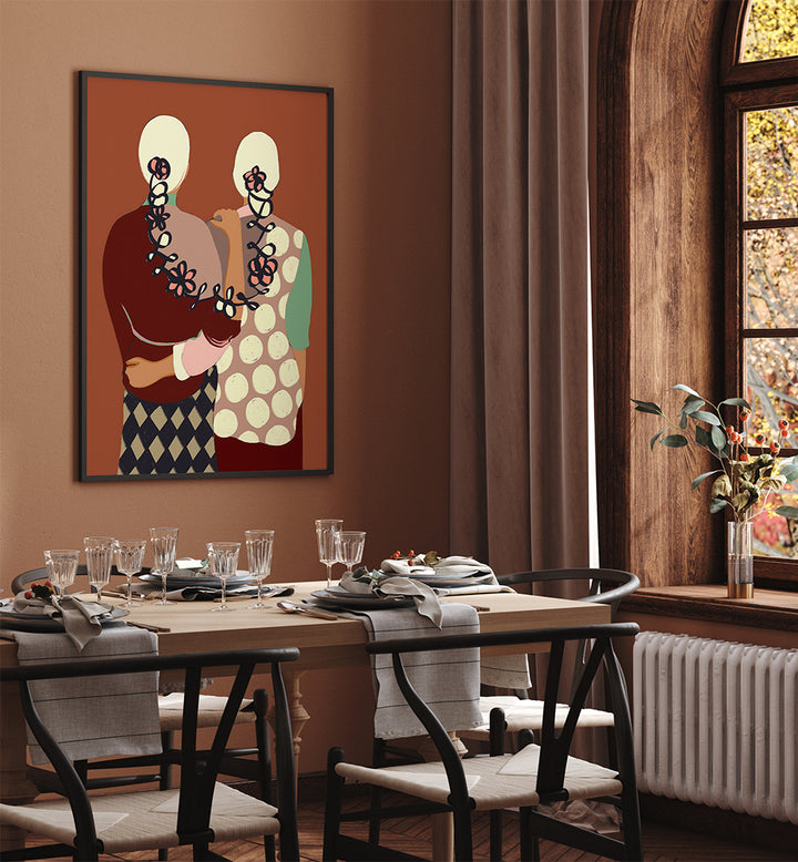 THE TERRACOTTA BOND , INDIAN ART PAINTINGS