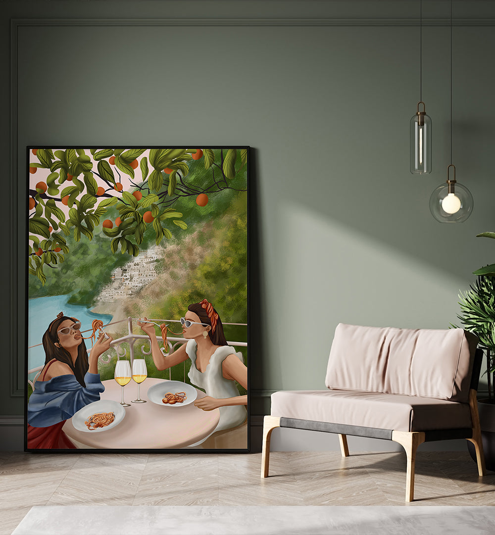 THE AMALFI BREEZE ,  FASHION POSTERS