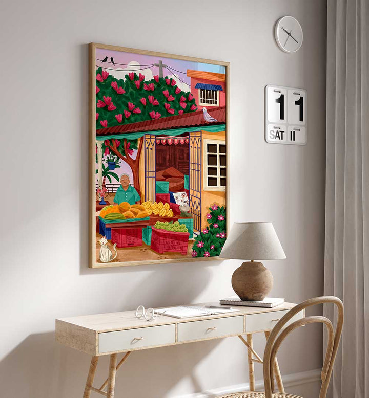 FRUIT SELLER COPY , TRAVEL POSTERS