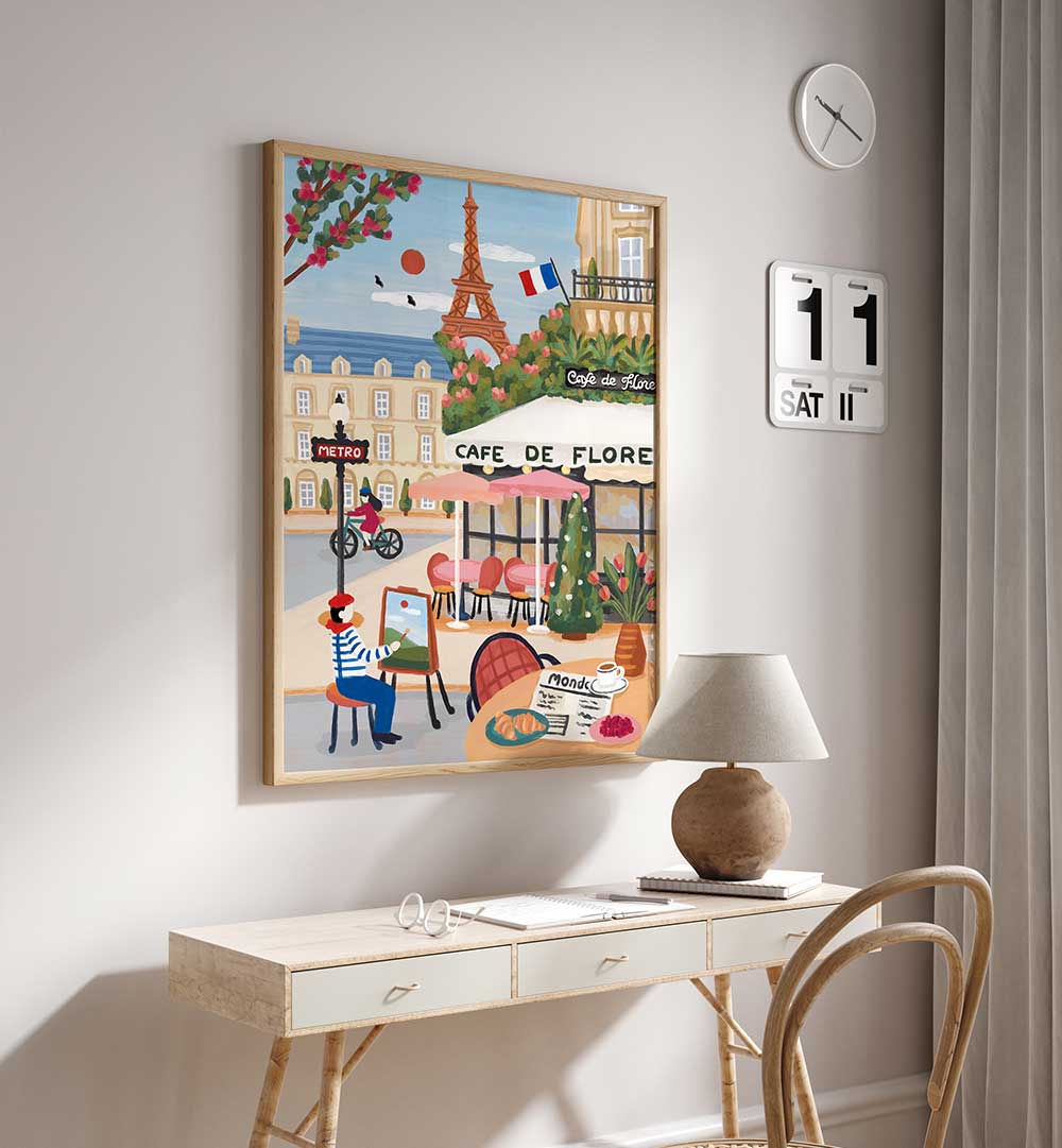 PARIS CAFE , TRAVEL POSTERS