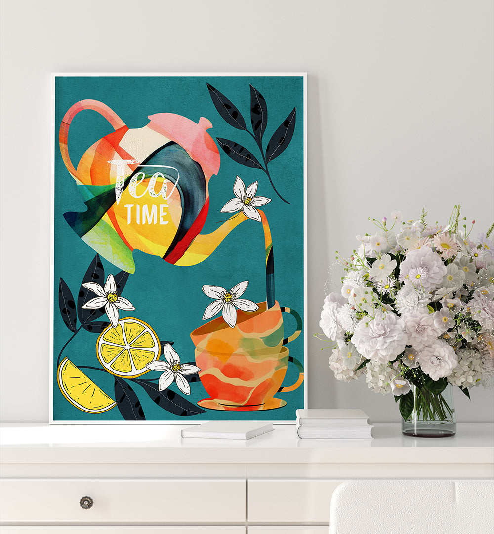 STEEPED IN COLOR ,  KITCHEN POSTERS