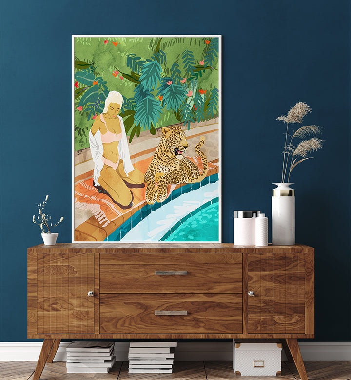 CHEETAH ON THE WILD SIDE , FASHION POSTERS