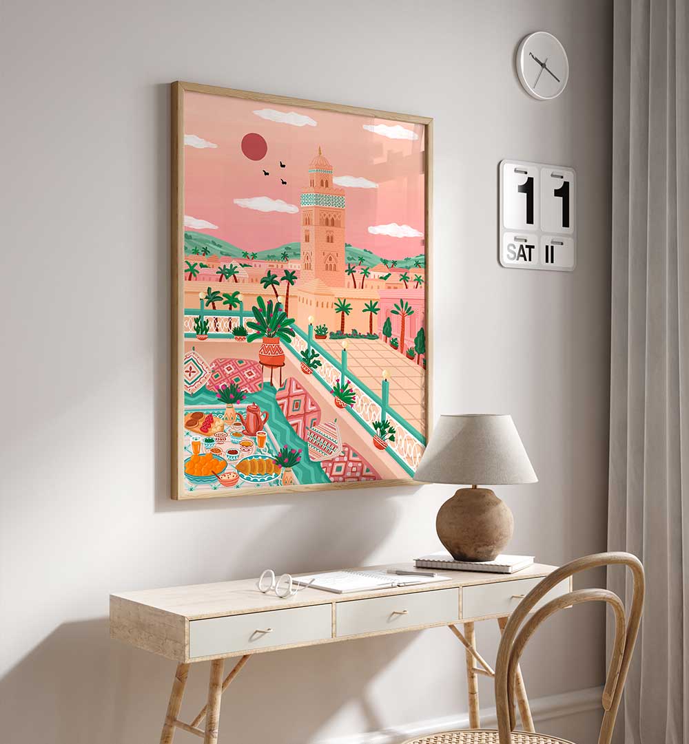 KOUTOUBIA MOSQUE , TRAVEL POSTERS