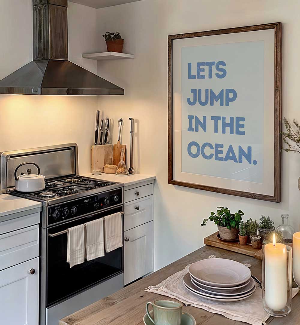 LETS JUMP IN THE OCEAN , BEACH PAINTINGS