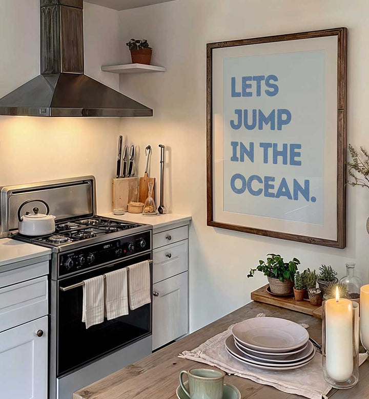 LETS JUMP IN THE OCEAN , BEACH PAINTINGS