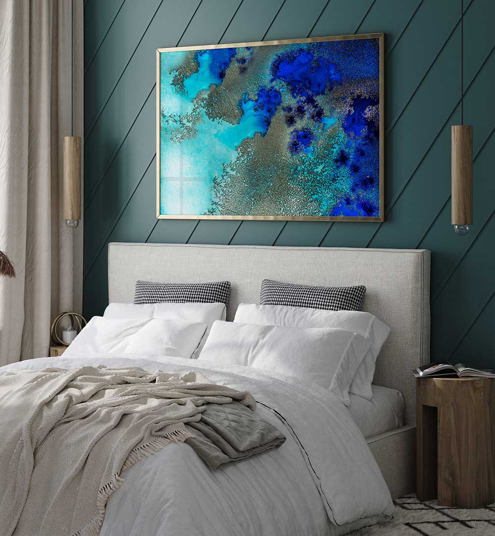 Enhance your decor with FIJI CORAL RESONANCE, ABSTRACT PAINTINGS, showcasing vibrant hues and captivating forms.