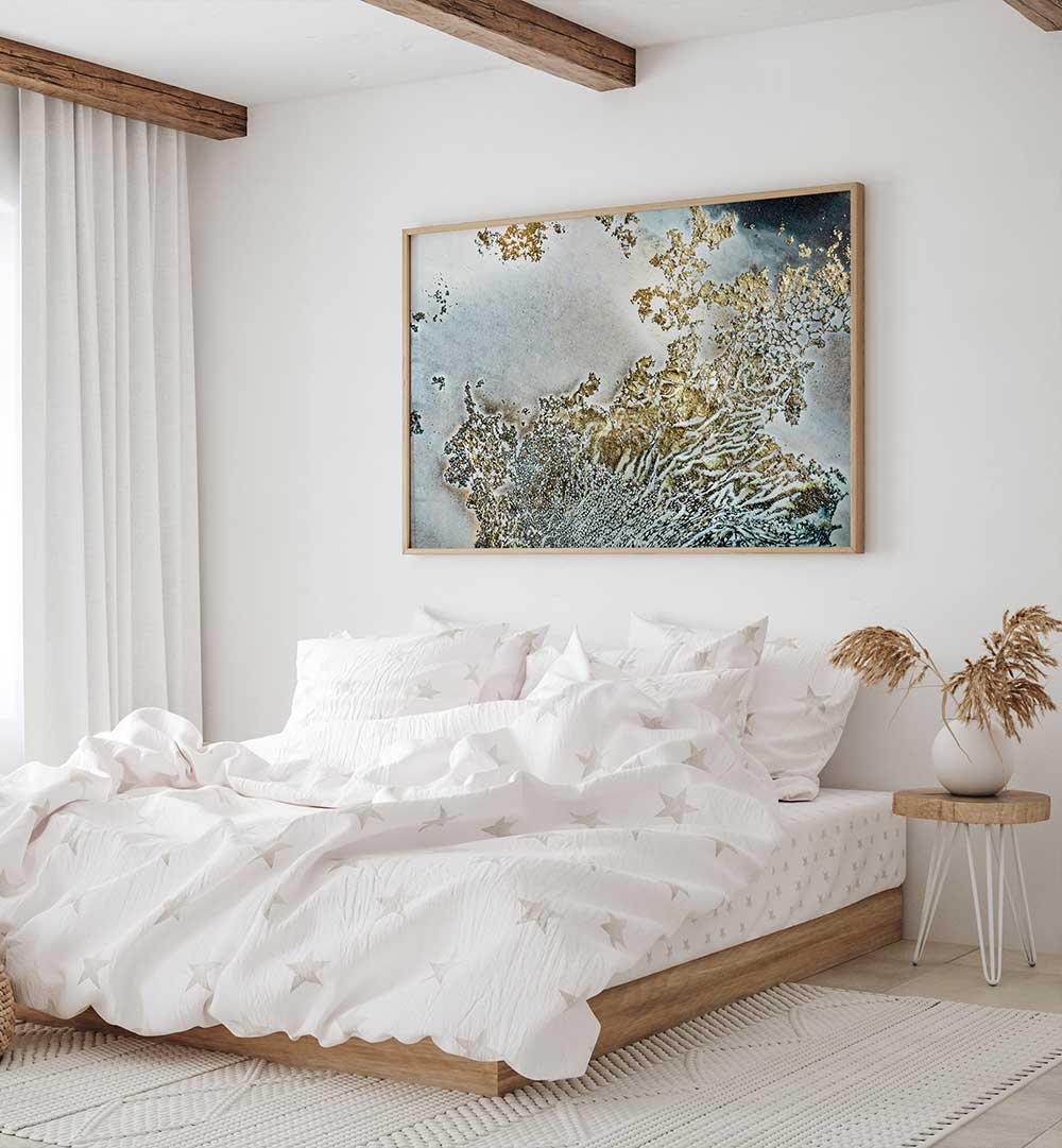 Vibrant KRISHNA, ABSTRACT PAINTINGS enhance your space with artistic flair and energy, perfect for any room.
