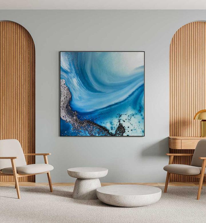 Transform your space with SHALLOW SEAS II, ABSTRACT PAINTINGS, featuring vibrant colors and soothing tones.