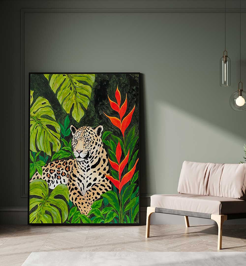JUNGLE MAJESTY , ANIMAL PAINTINGS