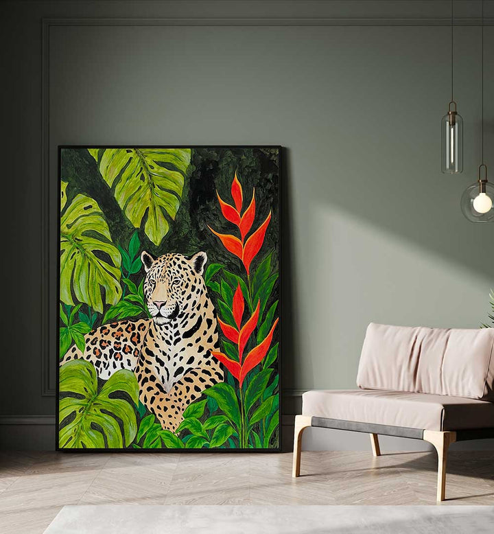 JUNGLE MAJESTY , ANIMAL PAINTINGS