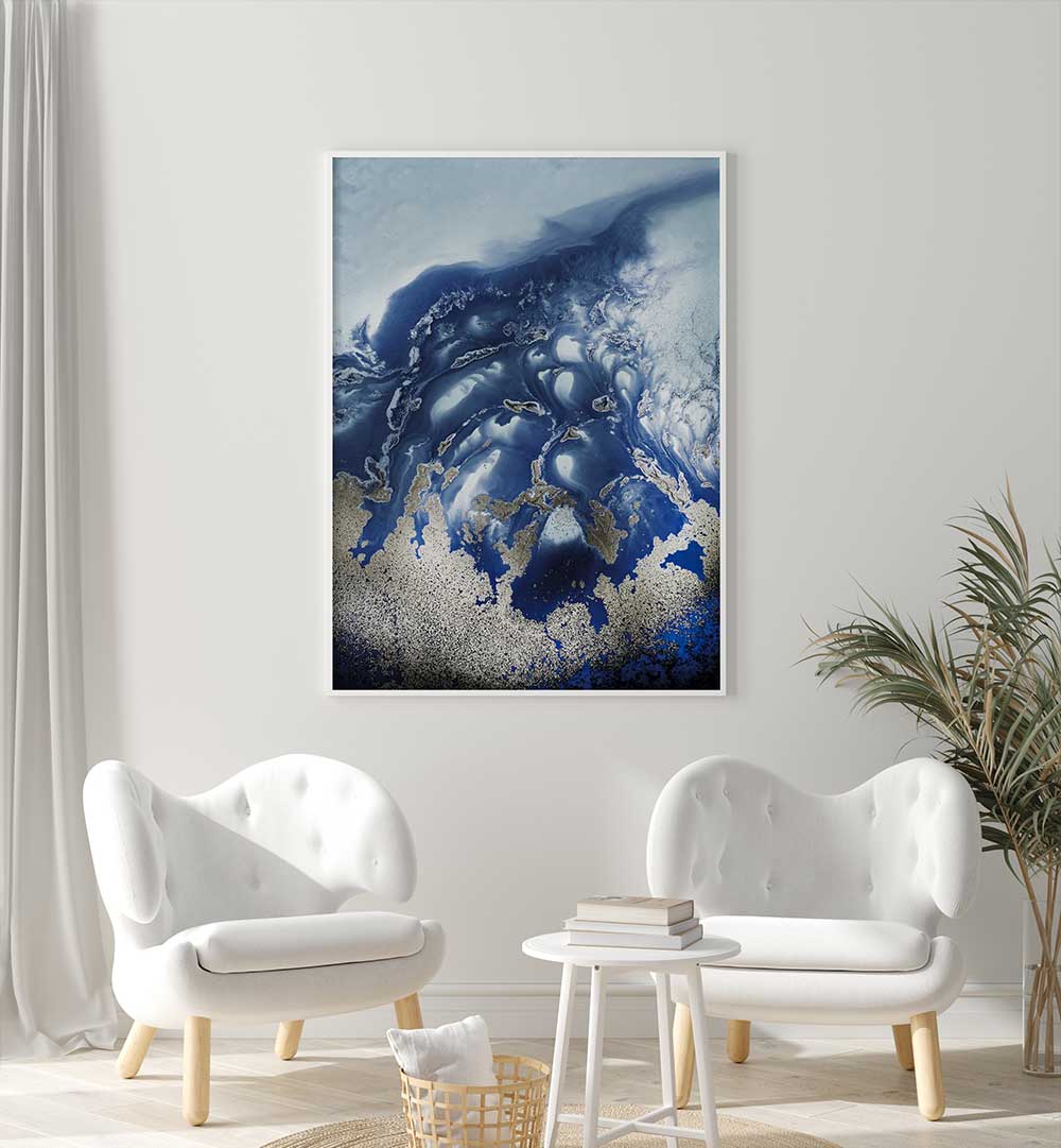 Transform your space with SOOTHING OCEAN WAVE, ABSTRACT PAINTINGS that evoke tranquility and serenity in any room.