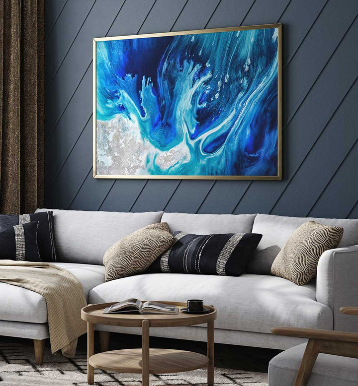 Transform your space with UNDERWATER OCEAN VIBES, ABSTRACT PAINTINGS that add calming color and inspiration.