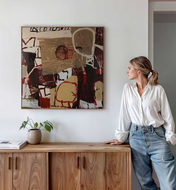 UNI ABSTARCT III , ABSTRACT PAINTINGS