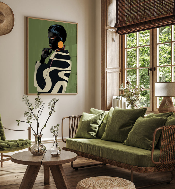 BOLD CONTEMPLATION , PORTRAITS & FIGURATIVE ILLUSTRATIONS