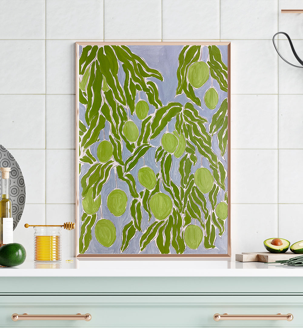 RAW MANGO , FLORAL FLOWER PAINTINGS