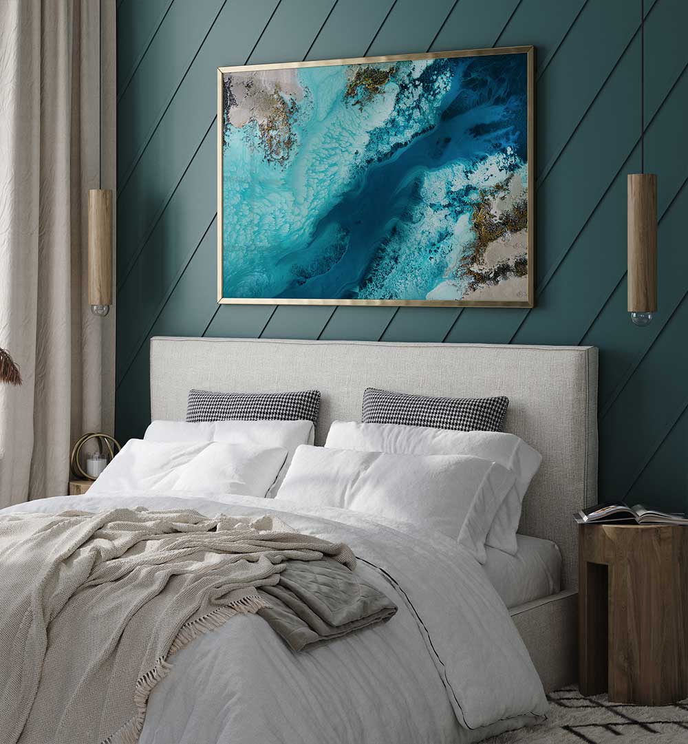 Transform your space with SALT WATER PASSAGE, ABSTRACT PAINTINGS, showcasing vibrant colors and calming beauty.