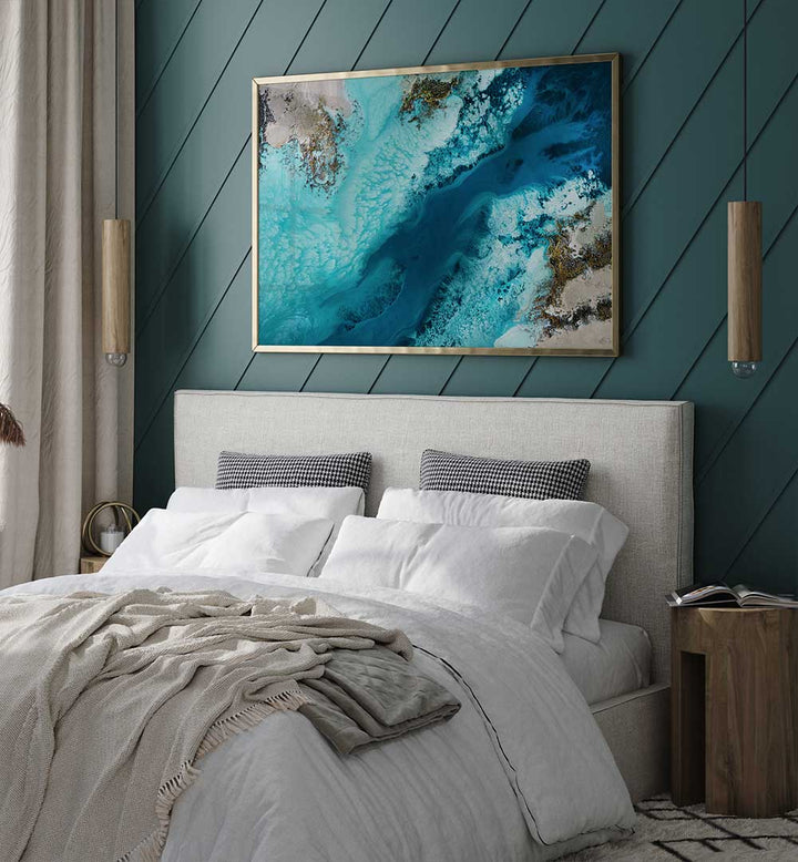 Transform your space with SALT WATER PASSAGE, ABSTRACT PAINTINGS, showcasing vibrant colors and calming beauty.