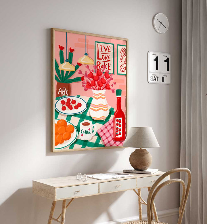 COZY KITCHEN VIBES , KITCHEN POSTERS