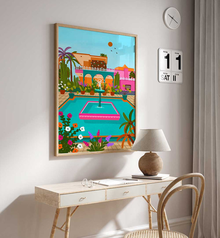JARDIN MAJORELLE , TRAVEL POSTERS