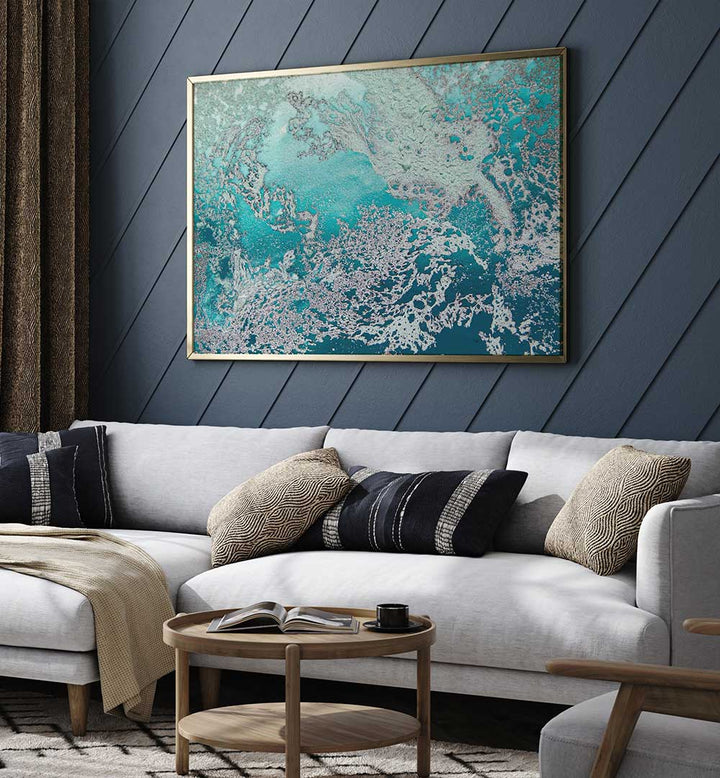 Transform your space with RELIEF OF THE SEA, ABSTRACT PAINTINGS, capturing fluid ocean waves and serene beauty.
